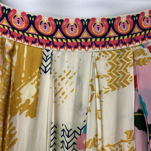 Anthropologie Bhanuni by Jyoti Skirt Womens XS Mischa Maxi Boho Printed Rayon - Picture 15 of 16
